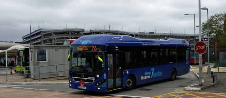 First Berkshire Volvo 7900H hybrid VSH69924